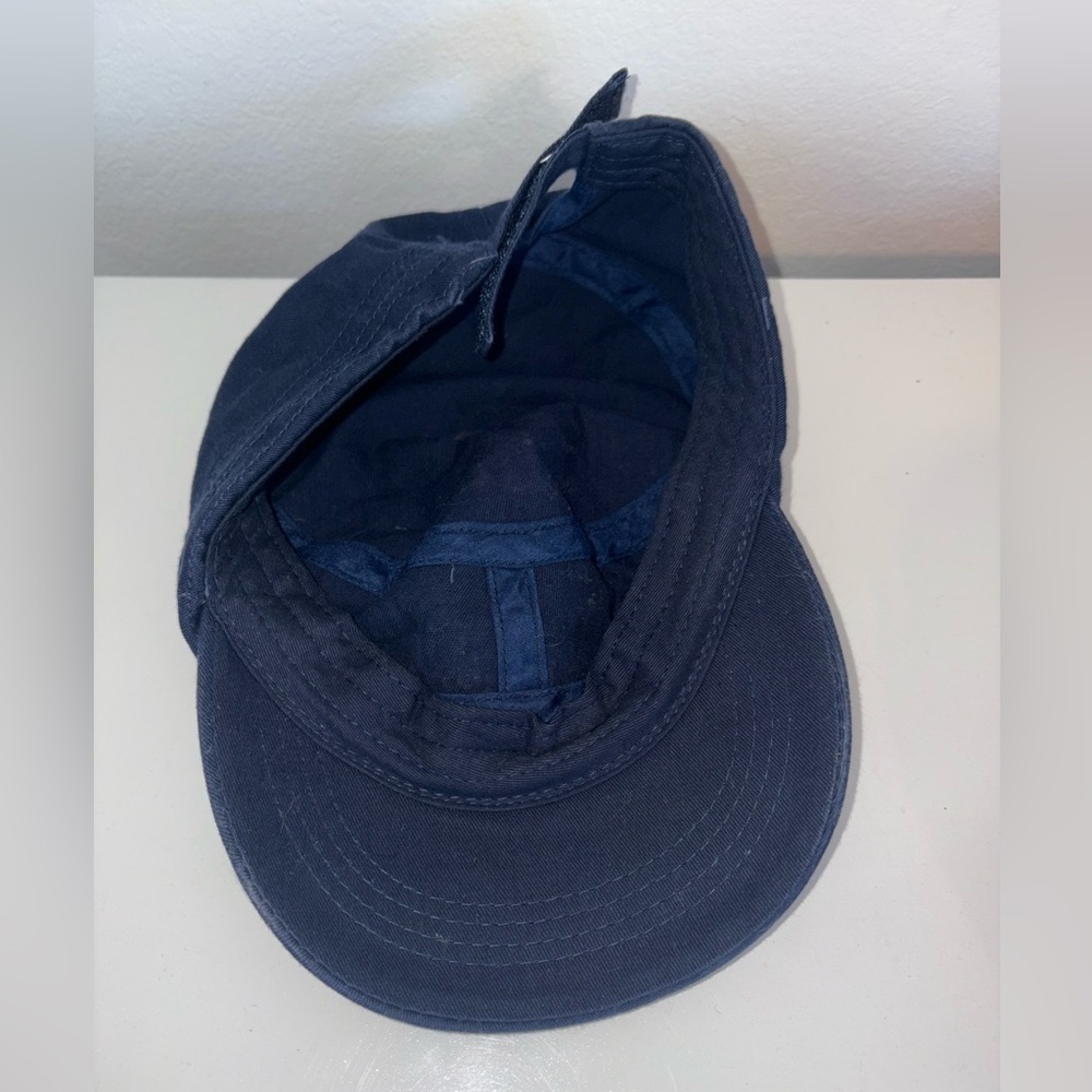Basketball Mom 🏀 Bling 90s Y2K Navy Blue Military Style Hat - Picture 5 of 14